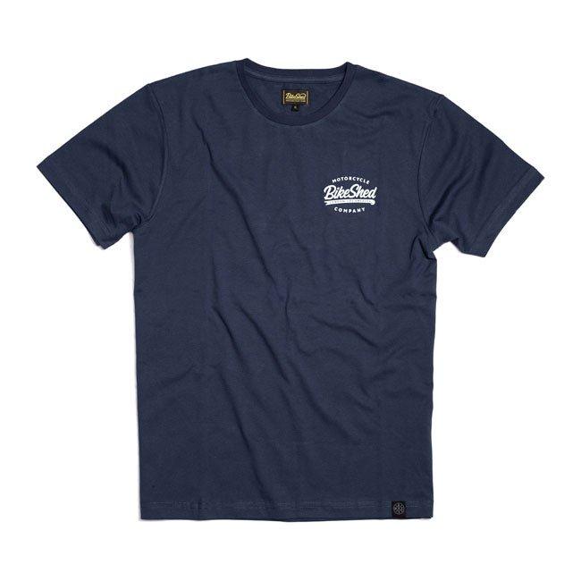 Bike Shed Company T-Shirt Navy