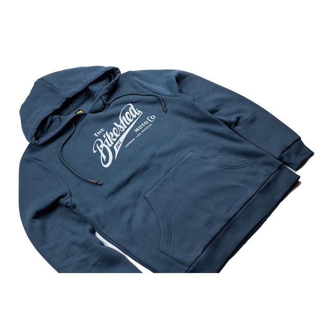 Bike Shed Overhead Hoodie Navy