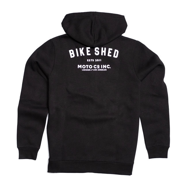 Bike Shed ESTD Hoodie Black