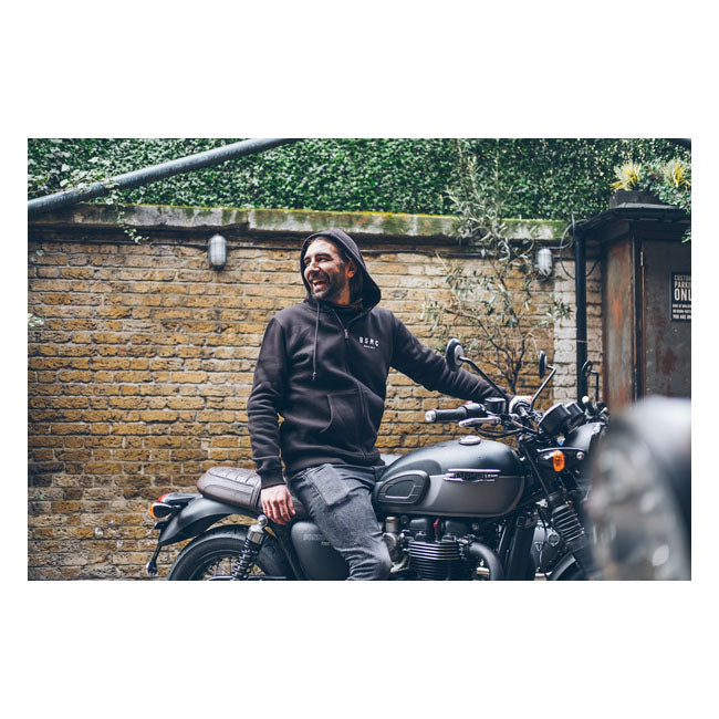 Bike Shed ESTD Hoodie Black