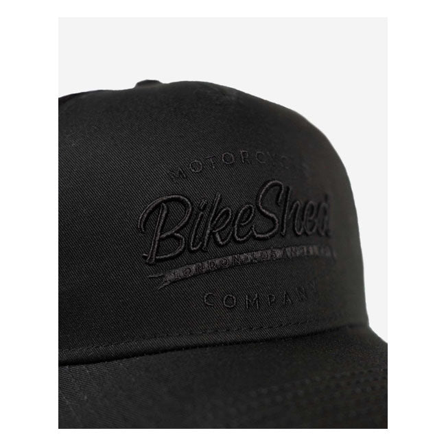 Bike Shed Company Cap Black