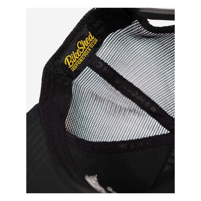 Bike Shed Company Cap Black