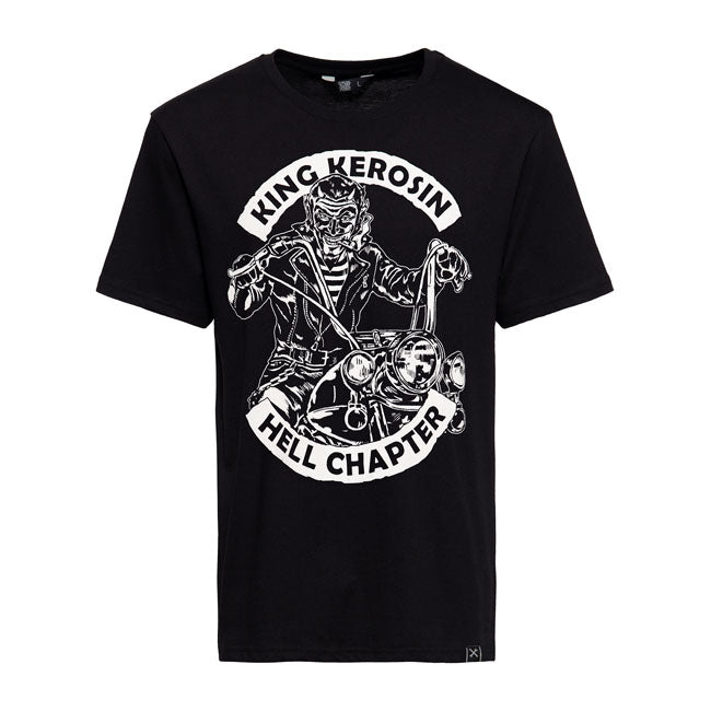 King Kerosin Classic Fpt T-Shirt Black