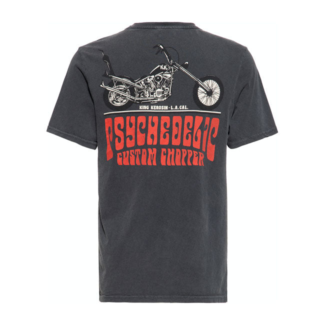 King Kerosin Psychedelic T-Shirt Black