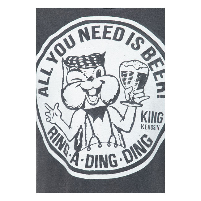 King Kerosin All You Need Is Beer T-Shirt Black
