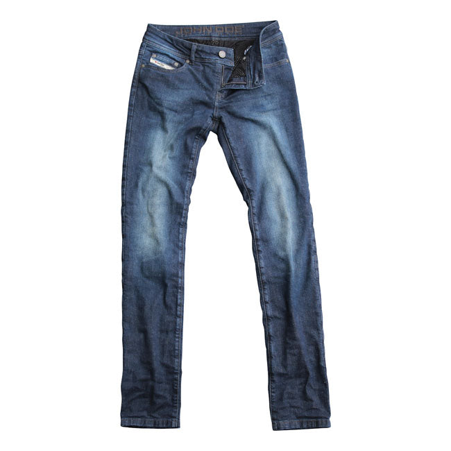 John Doe Betty High Waist XTM Ladies Jeans Dark Blue