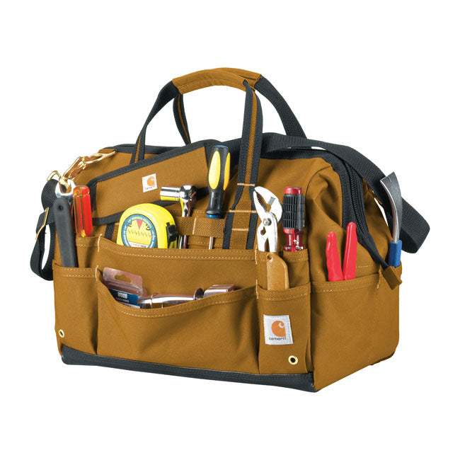 Carhartt 16-Inch 30 Pocket Toolbag Carhartt Brown - 40.6 x 30.5 x 24.1 cm