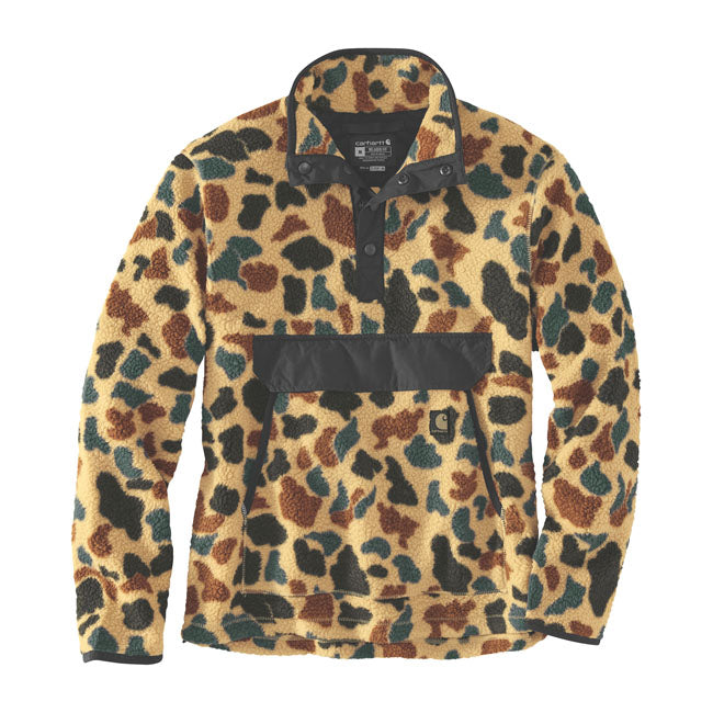 Carhartt Fit Fleece Pullover Duck Camo