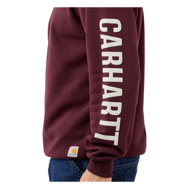 Carhartt Logo Sweatshirt Port