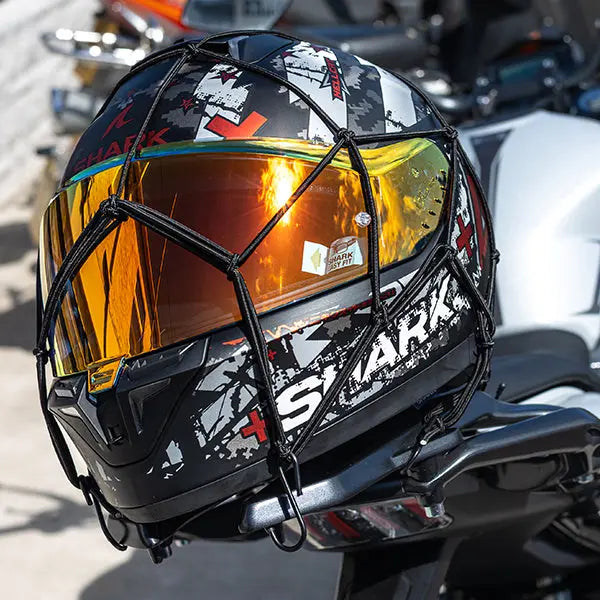 Riderr Cargo Net Black FREE UK Delivery, FREE 365 Day Returns | Moto Central