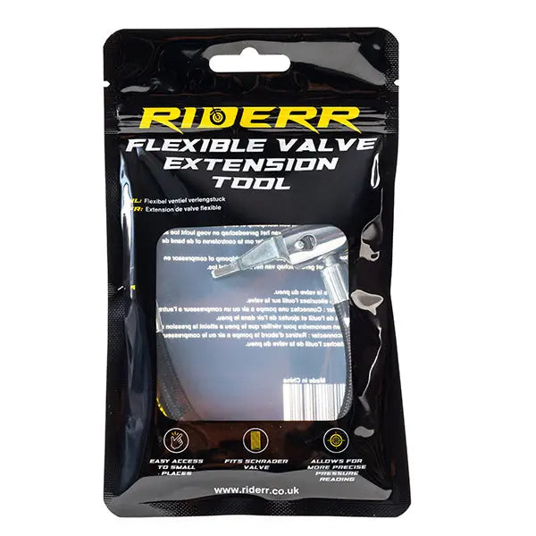 Riderr Flexible Valve Extension Tool Black FREE UK Delivery, FREE 365 Day Returns | Moto Central