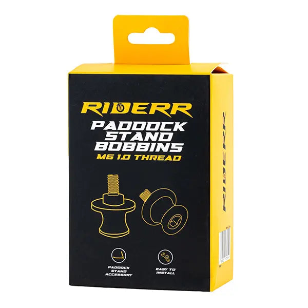 Riderr M6 Bobbins Black FREE UK Delivery, FREE 365 Day Returns | Moto Central