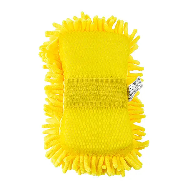 Riderr Microfibre Sponge Yellow FREE UK Delivery, FREE 365 Day Returns | Moto Central