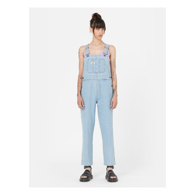 Dickies DC Classic Bib Ladies Vintage Denim