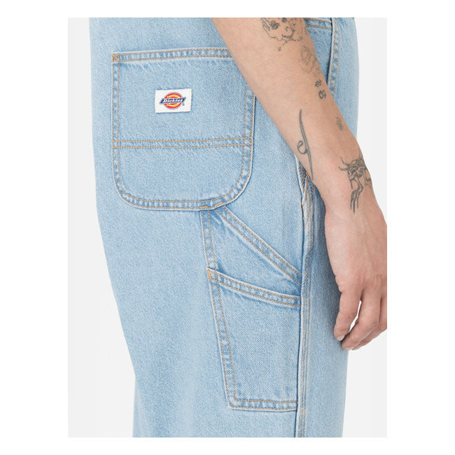 Dickies DC Classic Bib Ladies Vintage Denim
