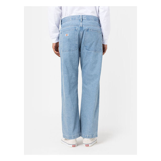 Dickies Double Knee Trouser Denim Light Wash