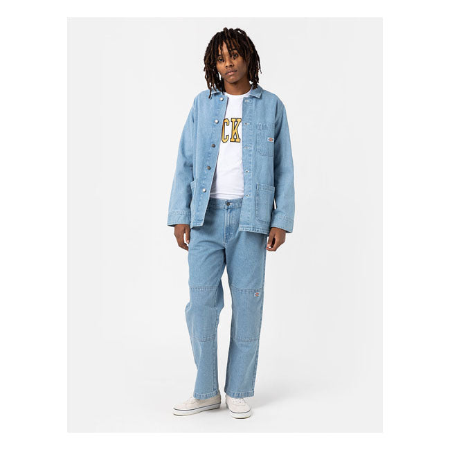 Dickies Double Knee Trouser Denim Light Wash