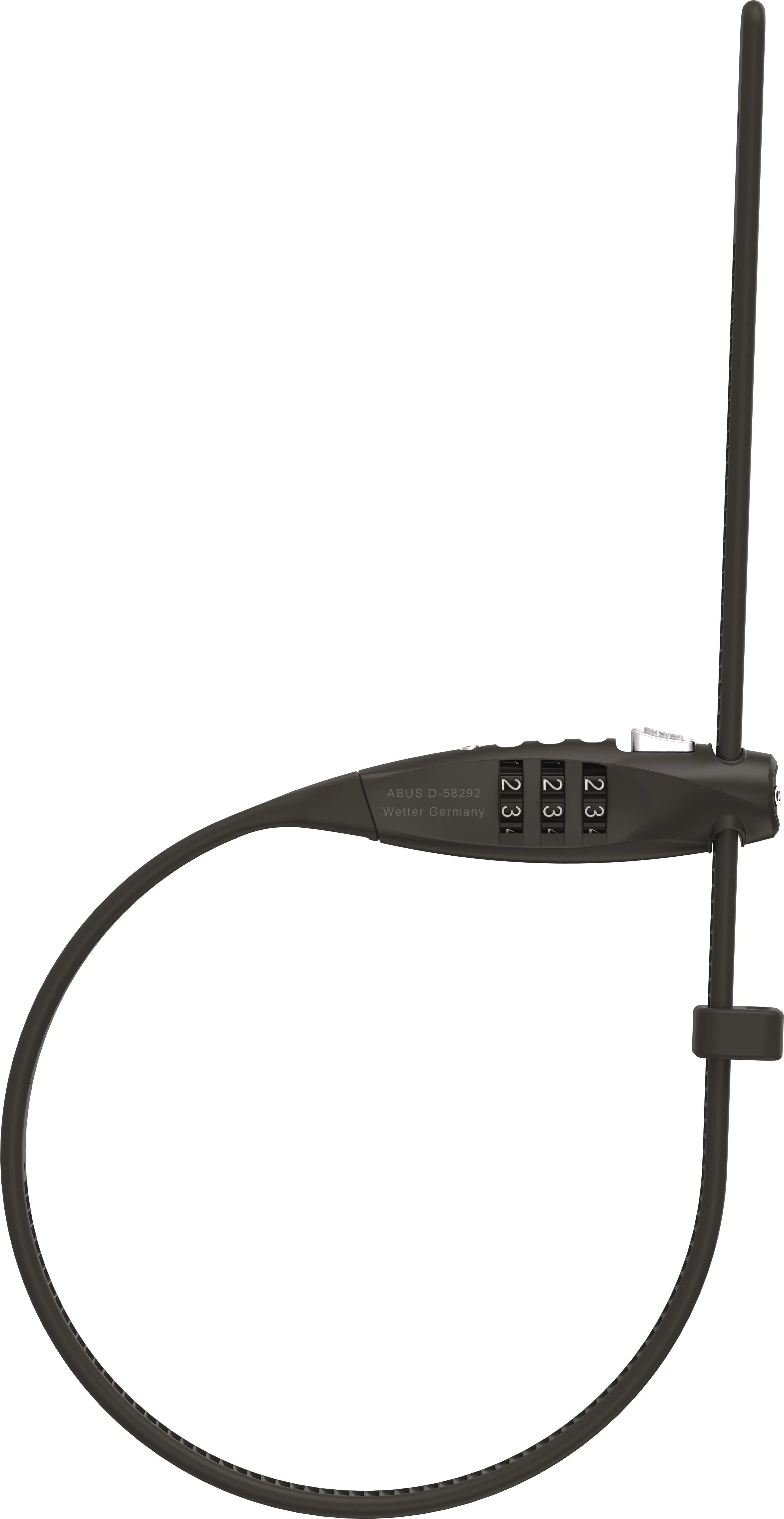 Abus Combiflex Travelguard Lock Black FREE UK Delivery, FREE 365 Day Returns | Moto Central