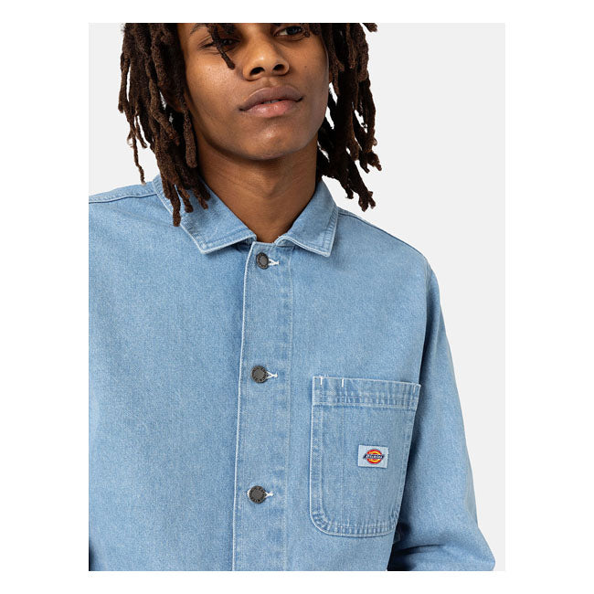 Dickies DC Chore Jacket Light Wash Denim