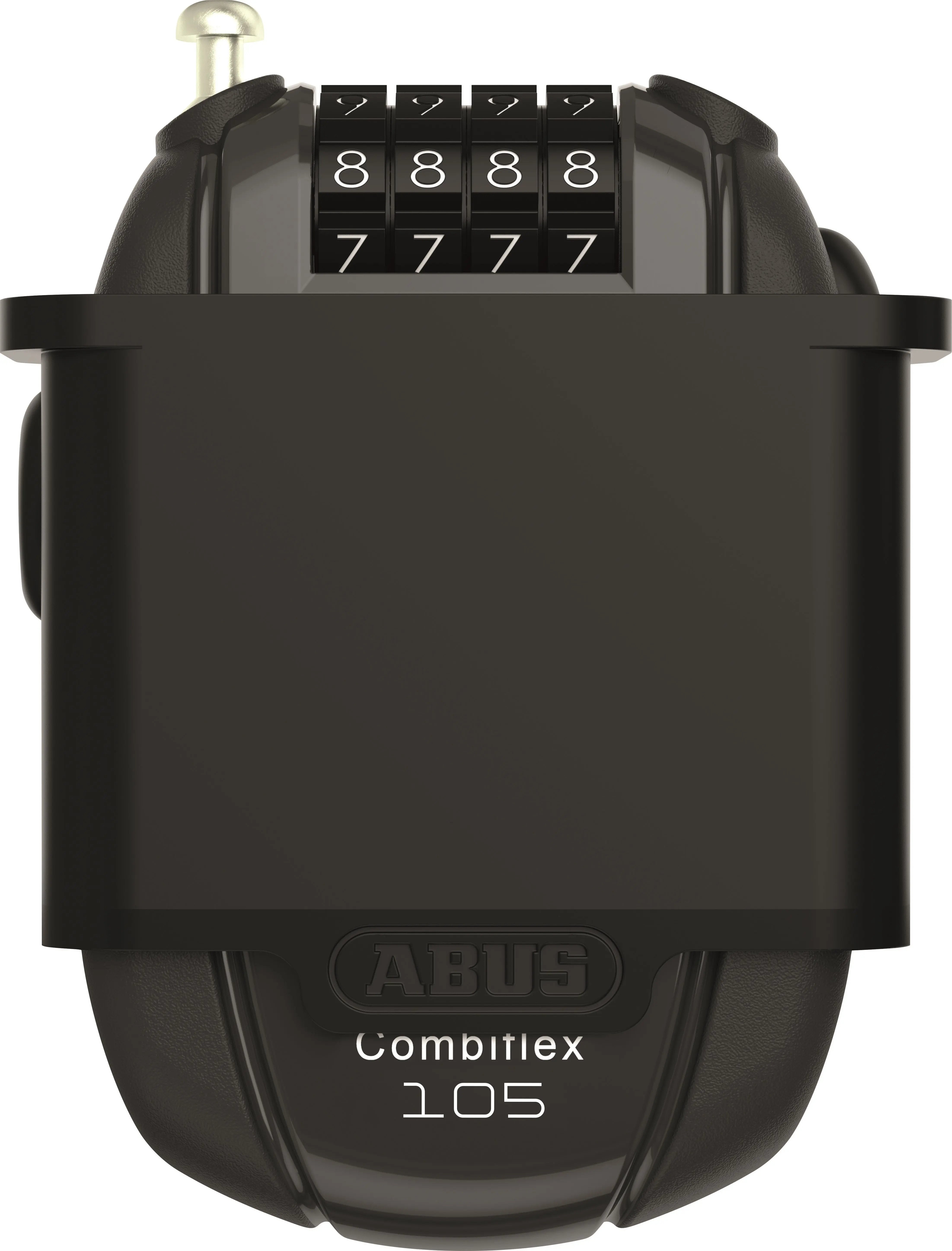 Abus Combiflex Rest 105+ Chrome Lock FREE UK Delivery, FREE 365 Day Returns | Moto Central