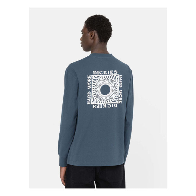 Dickies Oatfield Long Sleeves Shirt Air Force Blue
