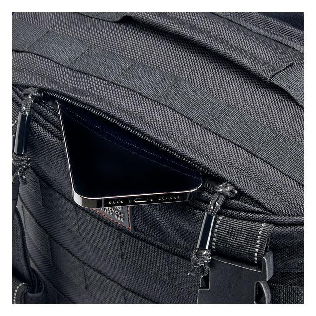Biltwell Exfil-18 Throw-Over Saddlebags Black