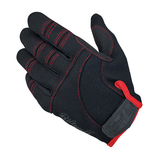 Biltwell Moto Gloves Black / Red