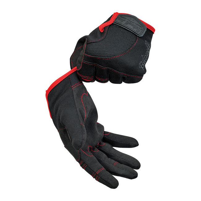 Biltwell Moto Gloves Black / Red