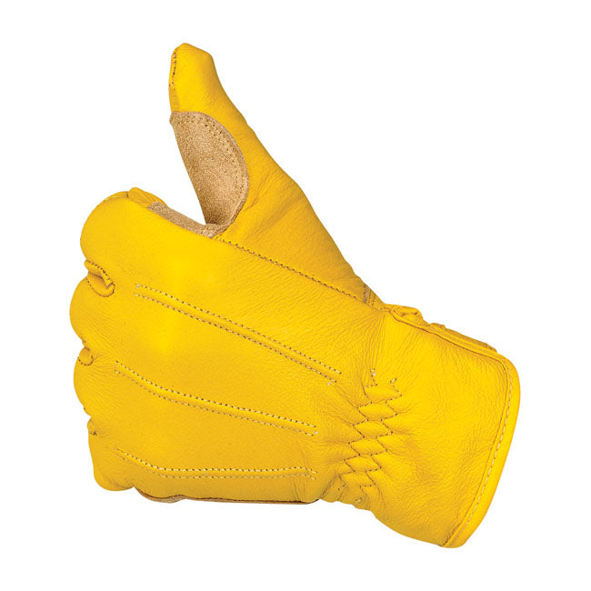 Biltwell Work Gloves Gold