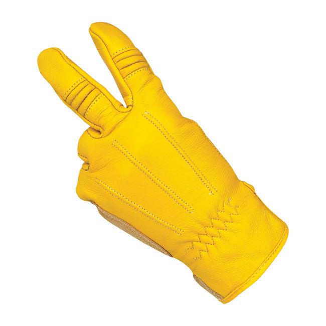 Biltwell Work Gloves Gold