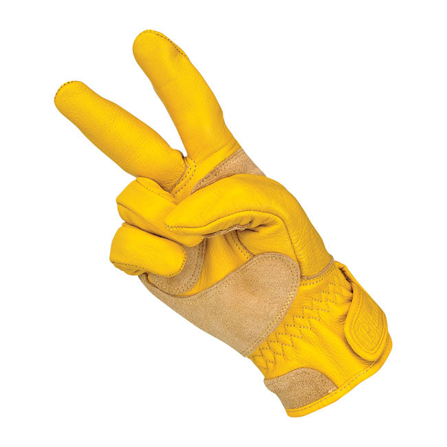 Biltwell Work Gloves Gold