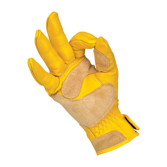 Biltwell Work Gloves Gold