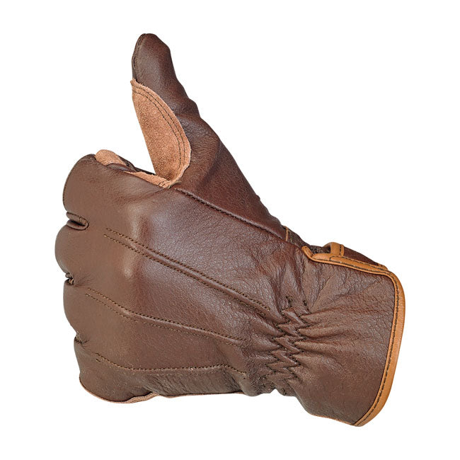 Biltwell Work Gloves Chocolate
