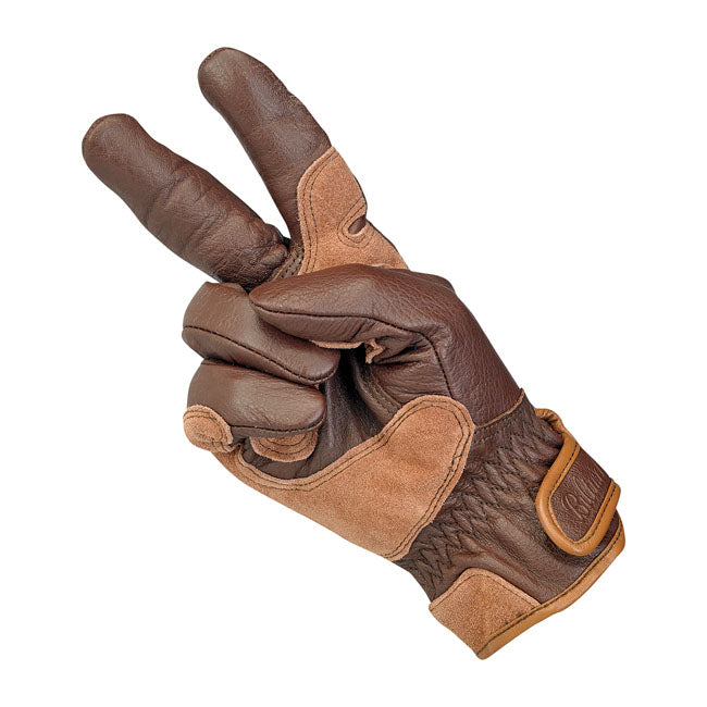 Biltwell Work Gloves Chocolate