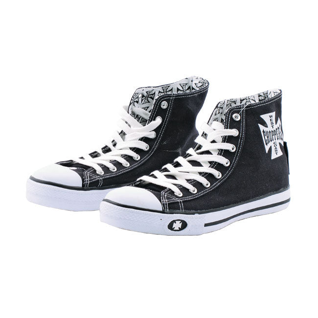 West Coast Choppers Warrior Hi-Tops Shoes Black