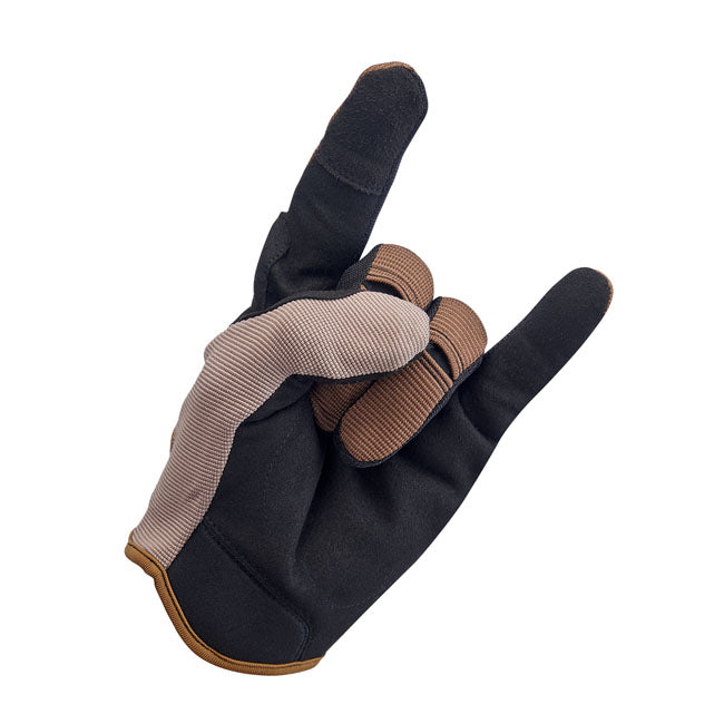 Biltwell Moto Gloves Coyote / Black