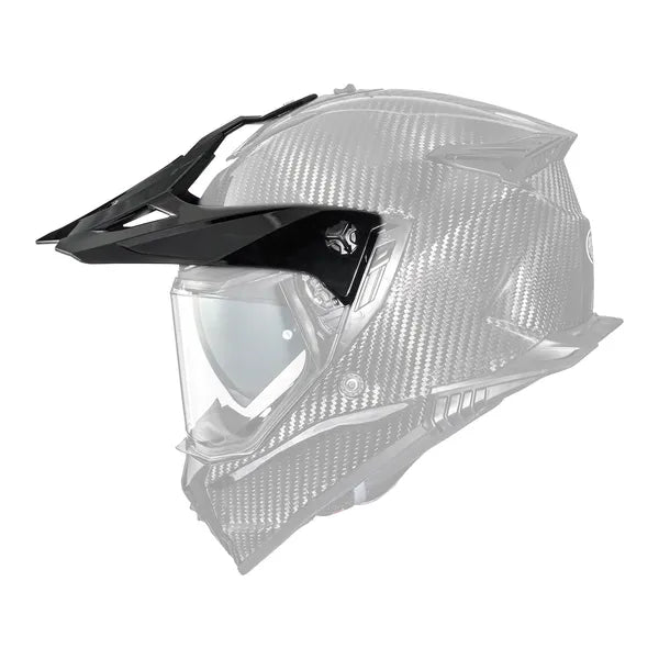 Premier Discovery U9 Carbon Helmet Peak Gloss Black