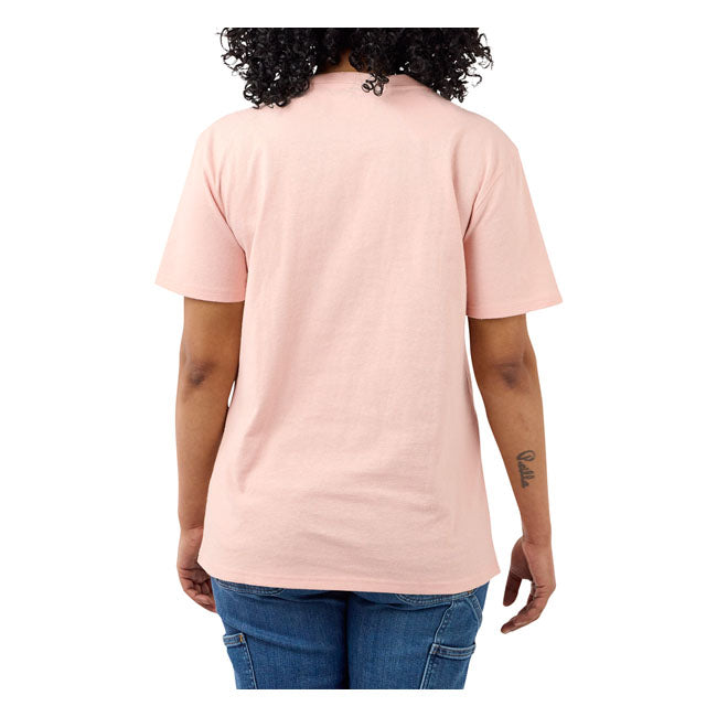 Carhartt Pocket Ladies T-Shirt Ash Rose
