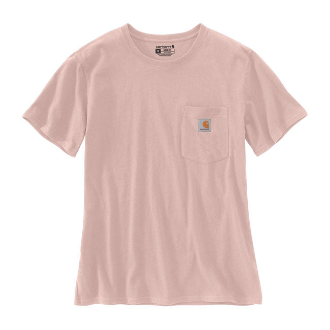 Carhartt Pocket Ladies T-Shirt Ash Rose