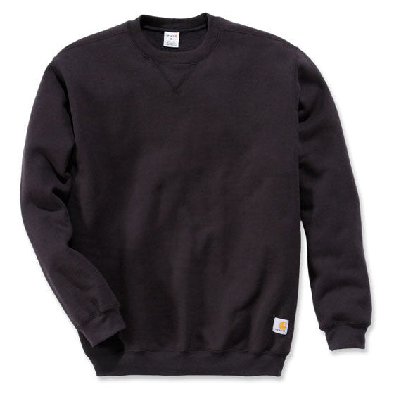 Carhartt Midweight Sweatshirt Black, front product view