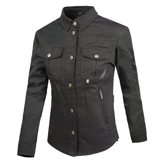 ByCity SUV Ladies Overshirt Black - product view