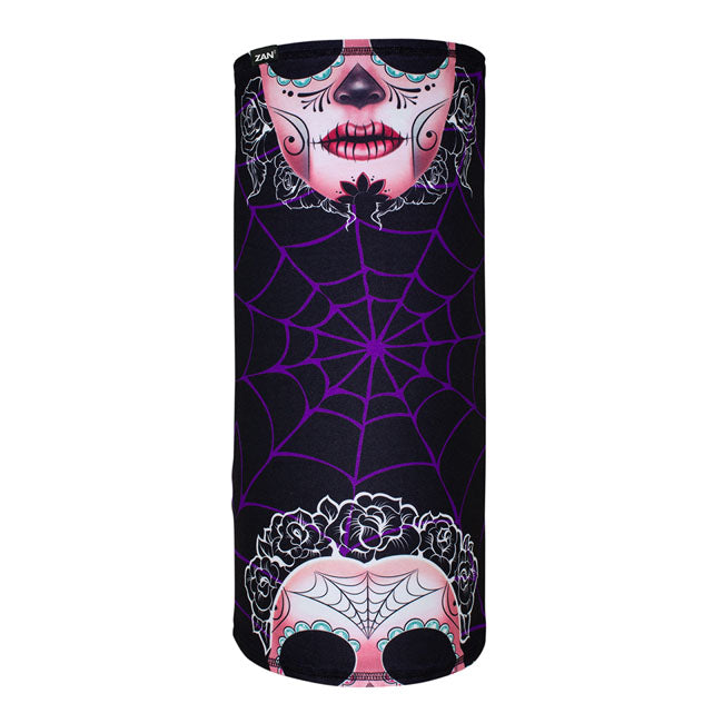 ZAN Headgear Sportflex Motley Tube Sugar Skull