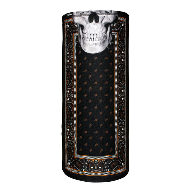 ZAN Headgear Sportflex Motley Tube Black & Orange