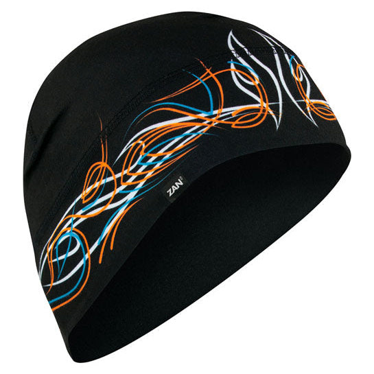 ZAN Headgear Sportflex Helmet Beanie All Pinstripe Flame - product view