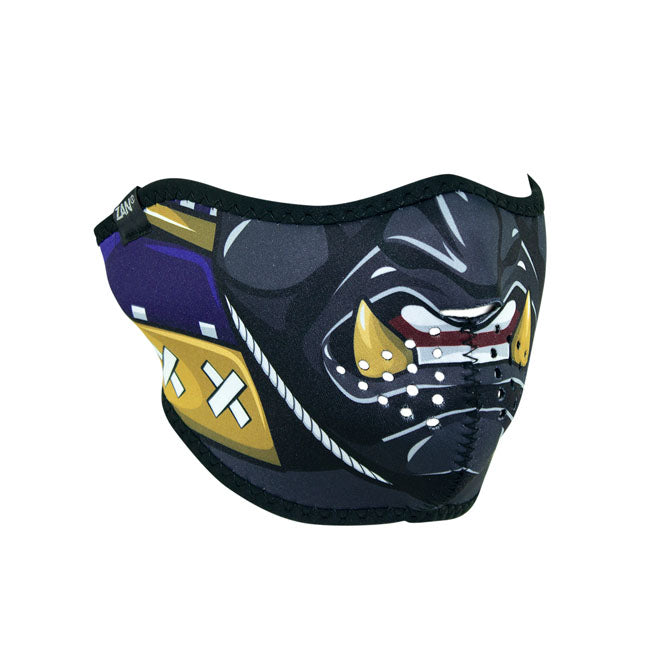 ZAN Headgear Neoprene Half Mask Samurai