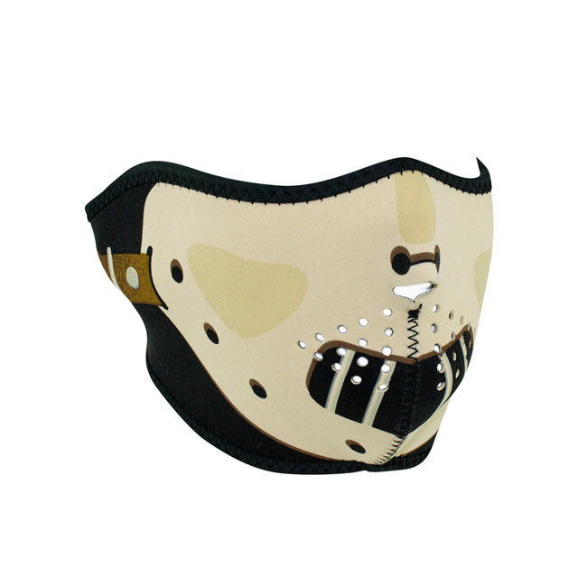 ZAN Headgear Neoprene Half Mask Hannibal - FREE UK Shipping, FREE 365 Day Returns | Moto Central