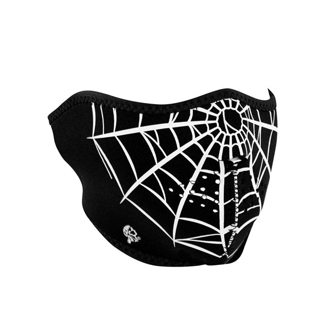 ZAN Headgear Neoprene Half Mask Spider Web
