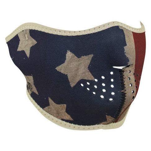 ZAN Headgear Neoprene Half Mask Patriot - product view