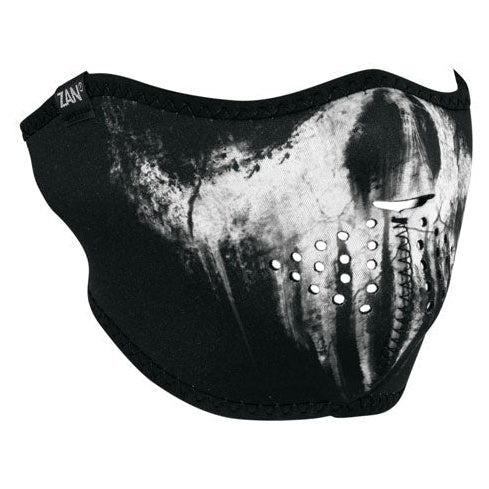 ZAN Headgear Neoprene Half Mask Skull Ghost - product view