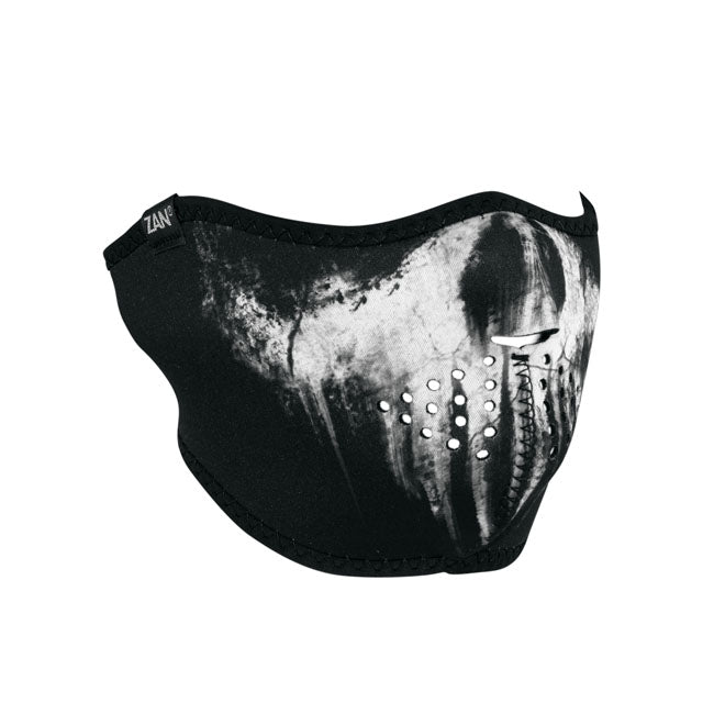 ZAN Headgear Neoprene Half Mask Skull Ghost